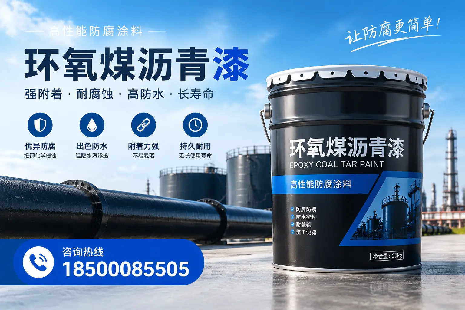 如何选择合适的环氧煤沥青漆?保定用户必看技巧