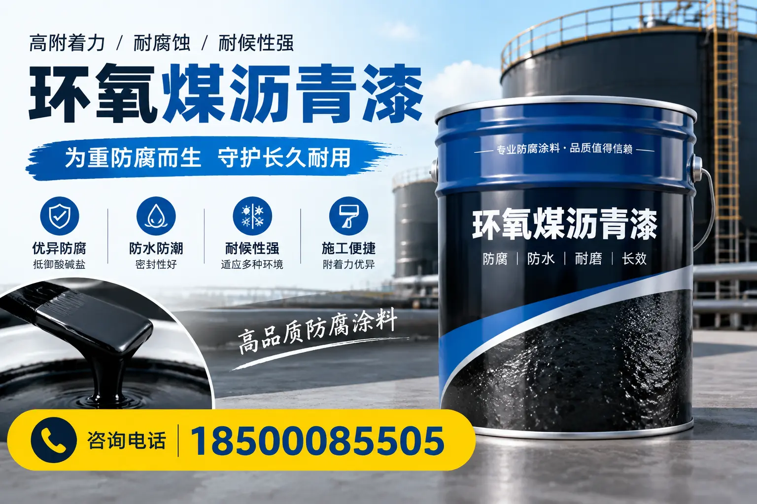 环氧煤沥青漆的科普知识:你需要了解的基础信息